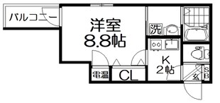 asecia萱島の物件間取画像